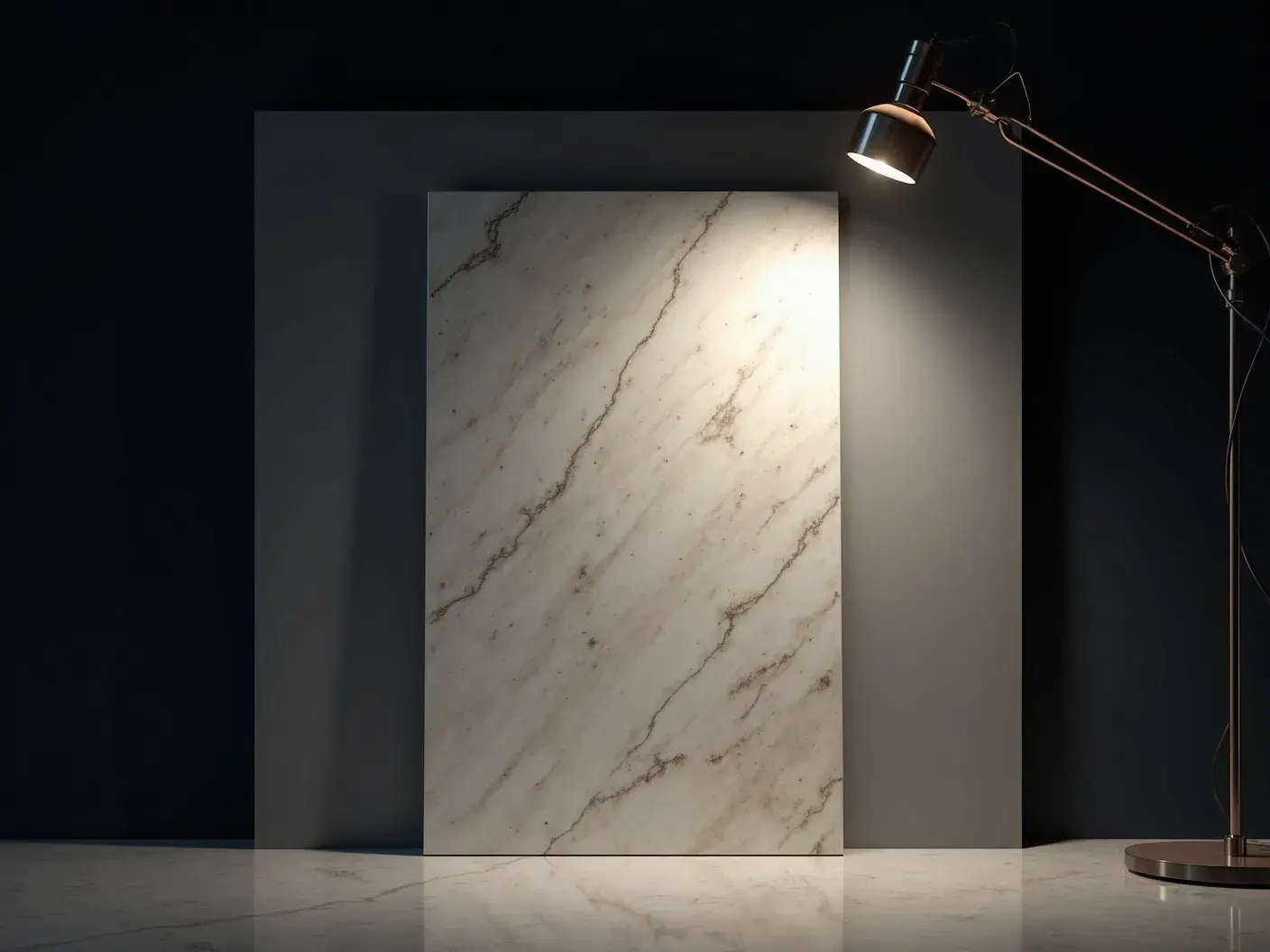 A fabricator selecting an individual slab