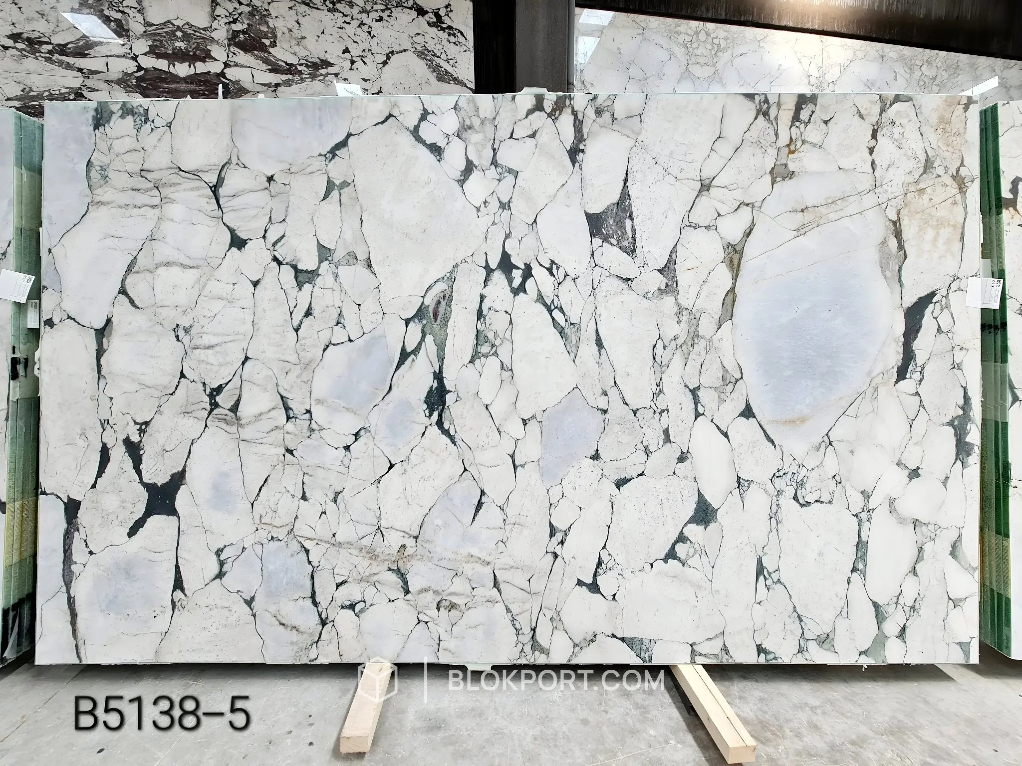 Calacatta Viola Honed Marble, photo 1 of 16