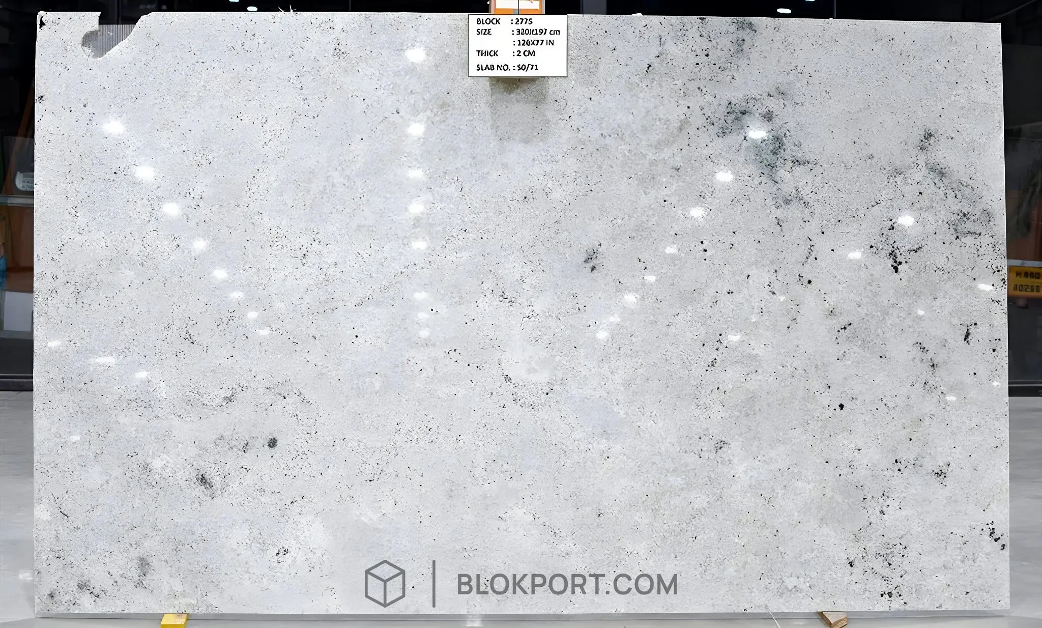 Colonial White Polished Granite, photo 1 of 2