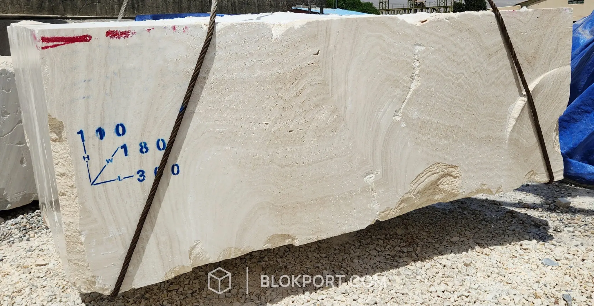 Iran White Travertine, photo 1 of 7