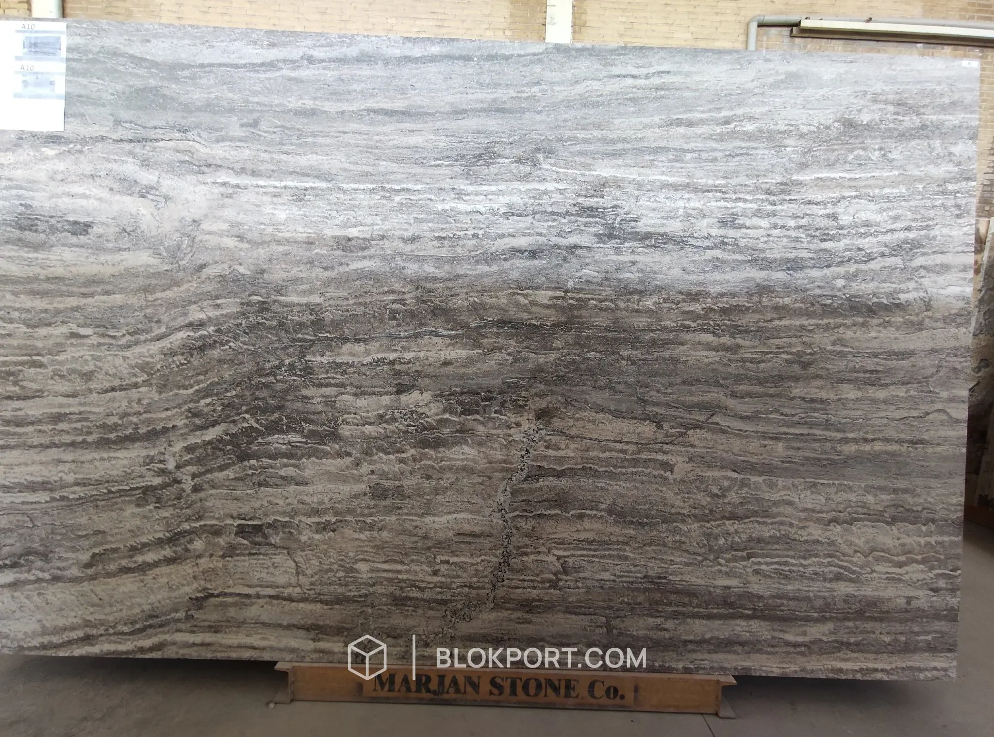 Marjan Silver Honed Travertine, photo 1 of 3