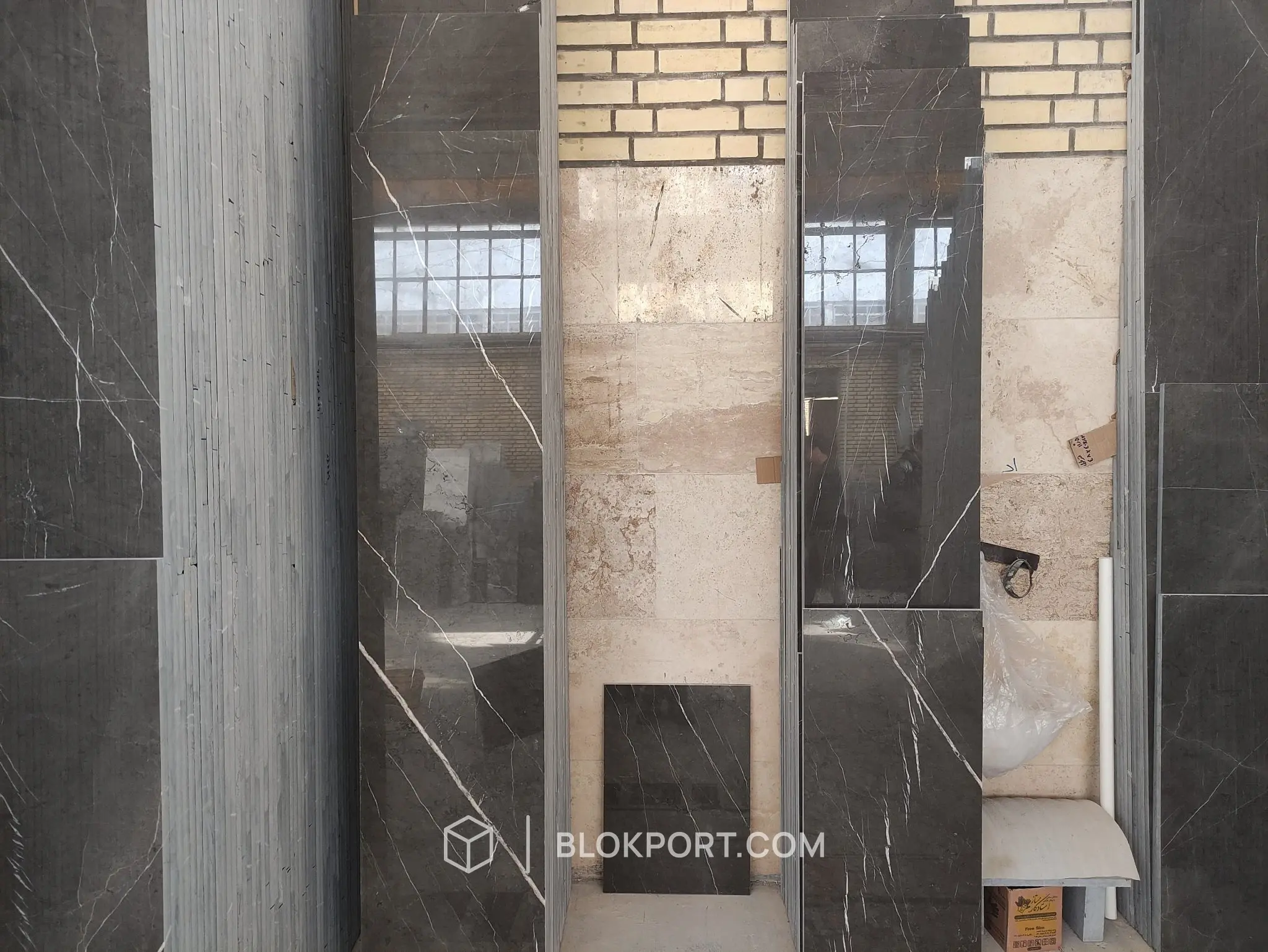African Black Polished Marble, photo 1 of 3
