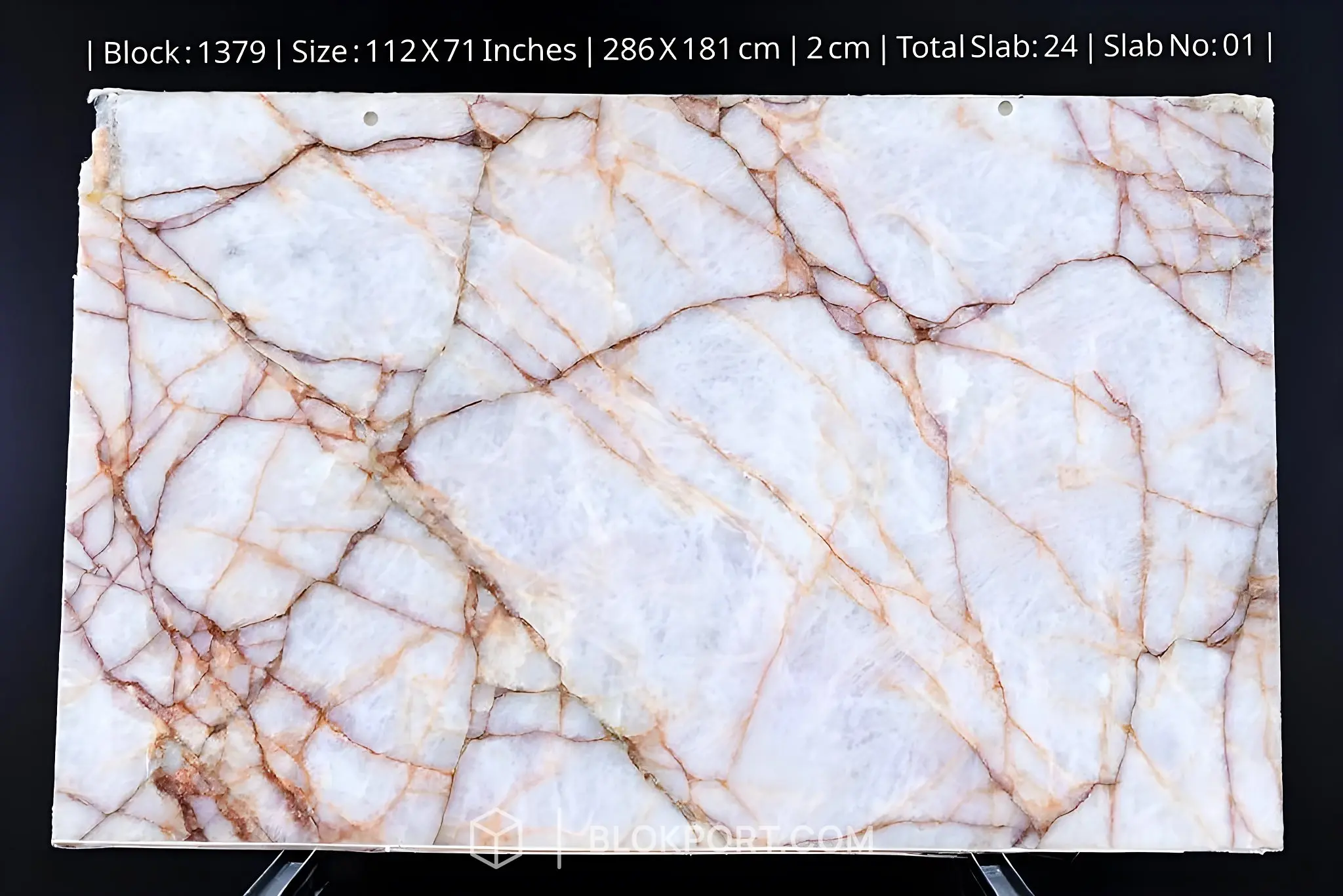 Crystallo Roso Polished Quartzite, photo 1 of 7