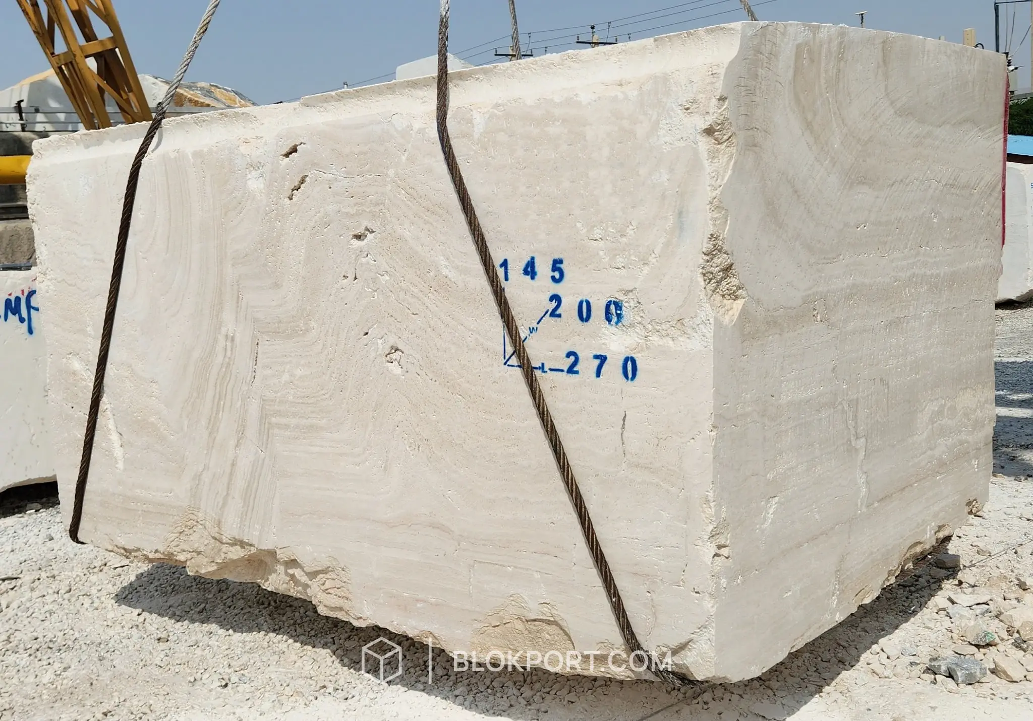 Iran White Travertine, photo 1 of 7