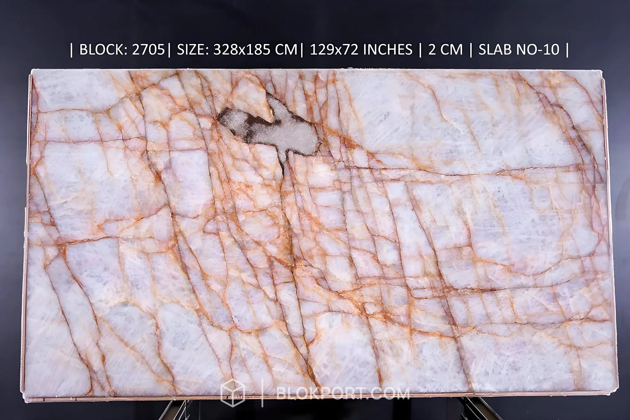 Crystallo Roso Polished Quartzite, photo 1 of 8